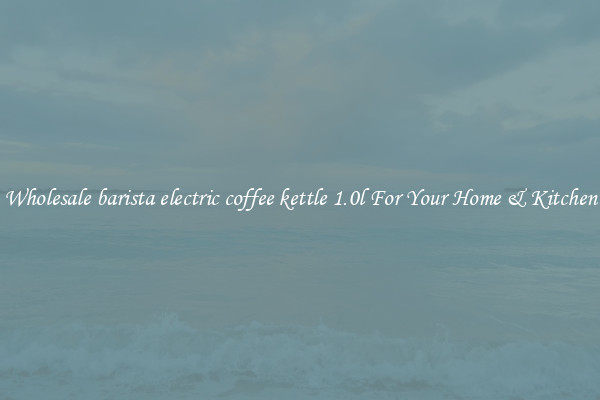 Wholesale barista electric coffee kettle 1.0l For Your Home & Kitchen