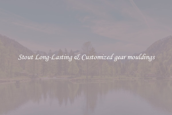 Stout Long-Lasting & Customized gear mouldings