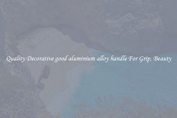 Quality Decorative good aluminium alloy handle For Grip, Beauty