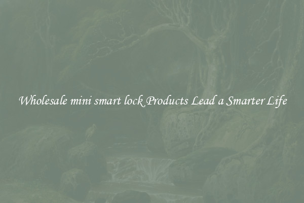 Wholesale mini smart lock Products Lead a Smarter Life